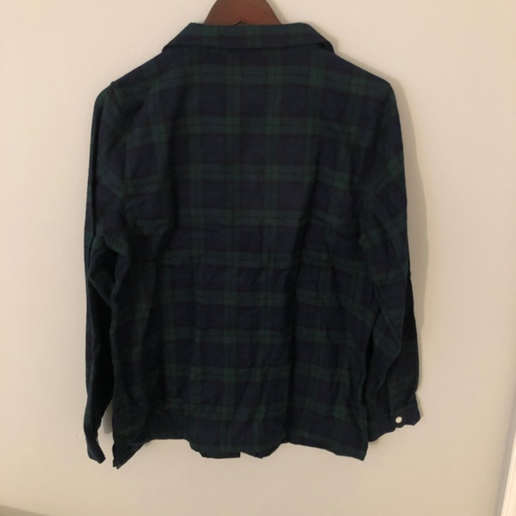 Scotch Plaid Button Up PJ Shirt - Picture 2 of 2